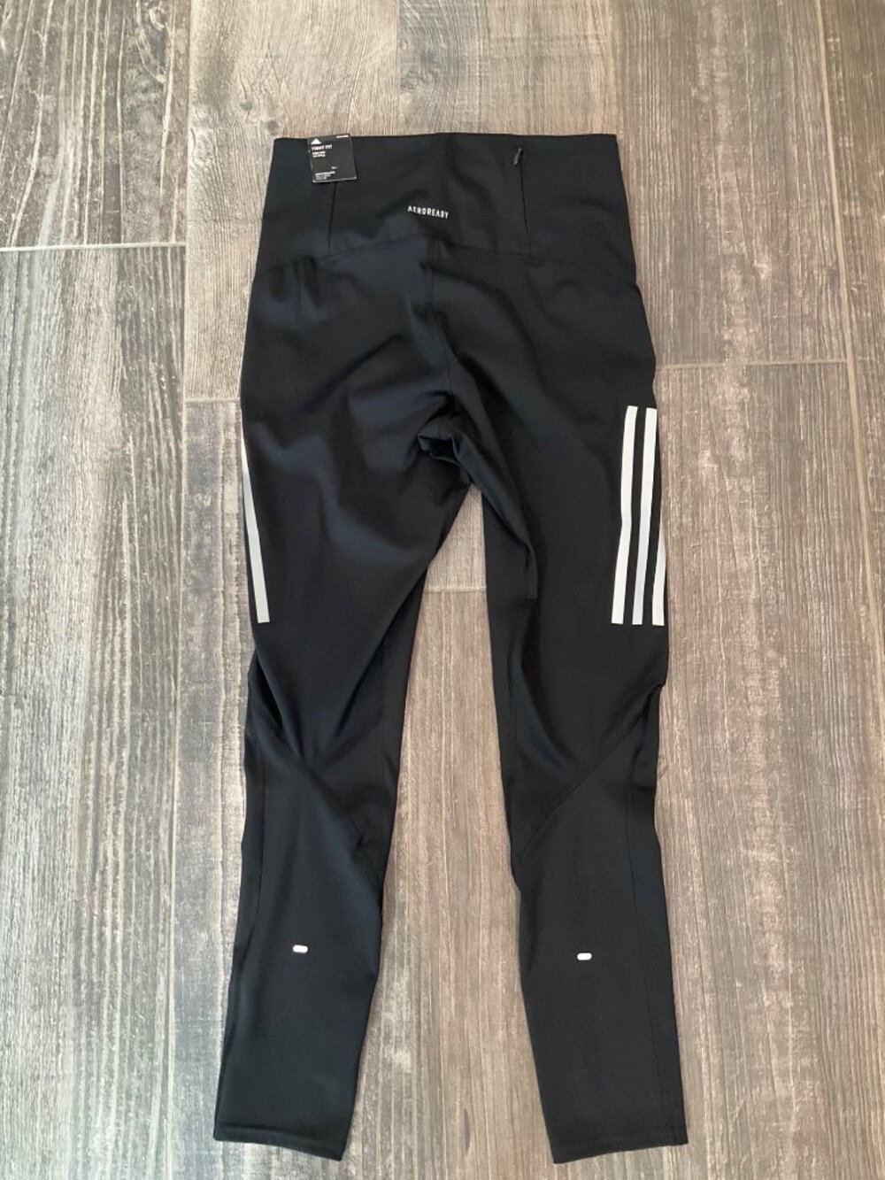 Adidas size Small Aeroready Designed to Move HR 3-Stripe 7/8 Sport tight NEW - Picture 3 of 4